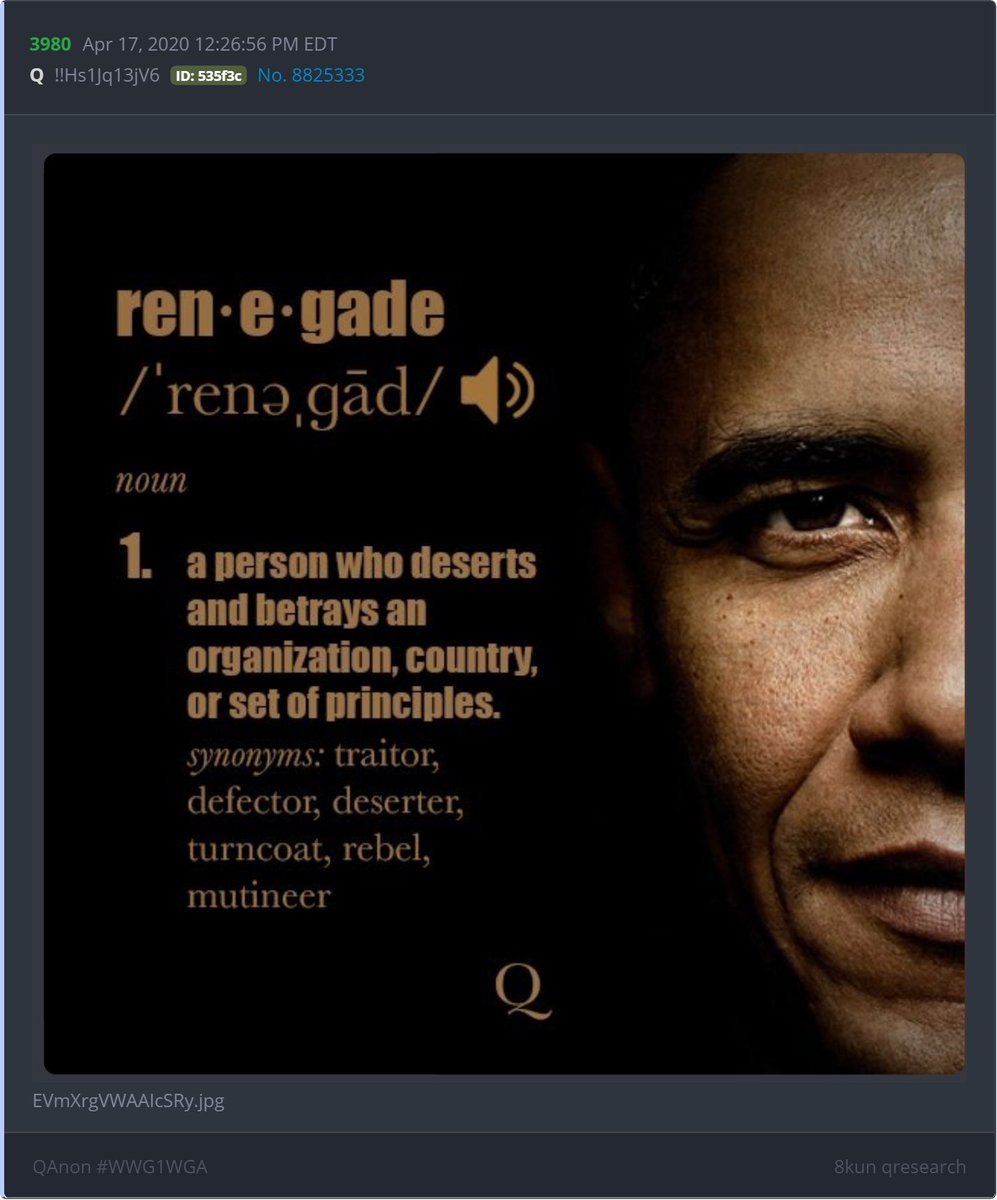 Bossina8's tweet photo. #QAnon
"Sono pronto a testimoniare in ogni tribunale del mondo sulla correttezza di #Obama, sono fregnacce, balle, do la mia disponibilità totale a testimoniare OVUNQUE sulla serietà del presidente Obama” - #MatteoRenzi a #mezzorainpiu
#Spigate #Treason #IndictmentsAreComing https://t.co/Nw9SAt4k9k