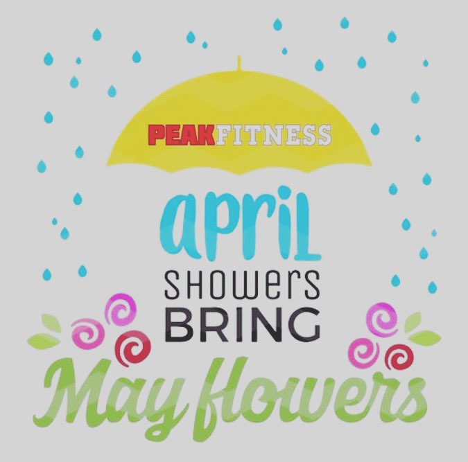 PeakFitnessTX's tweet image. April Showers Bring May Flowers!! Get ready to exercise among the beautiful Texas flowers!!! #exerciseoutside #freshflowers