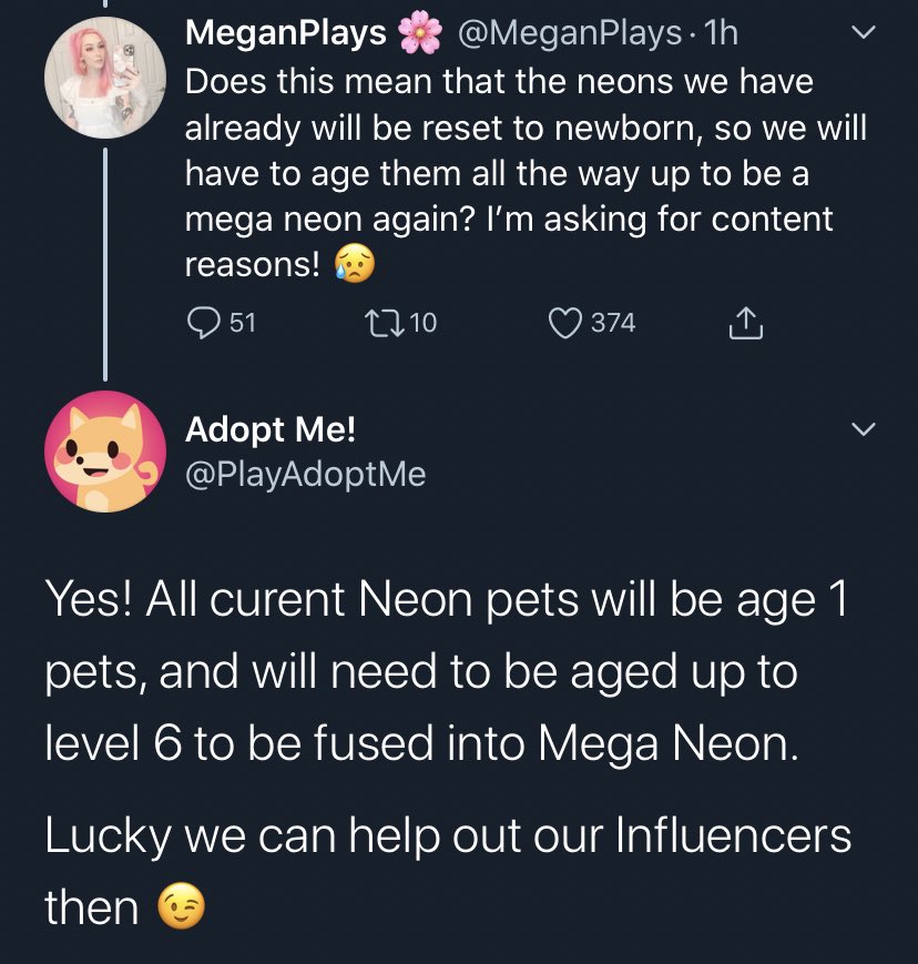 Roblox Mega Neon Pets Adopt Me