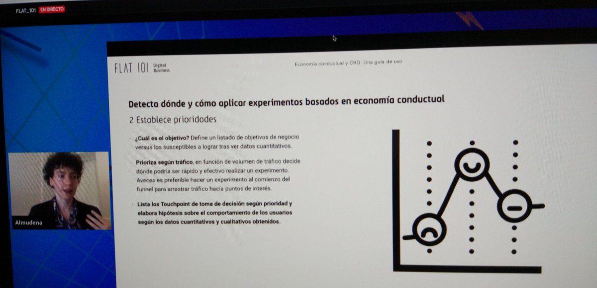 AdrianIGz's tweet photo. Interesante presentación sobre la economía conductual y su aplicación real en proyectos de #CRO. Nos lo cuenta Almudena: https://t.co/f0xbsRX8fZ