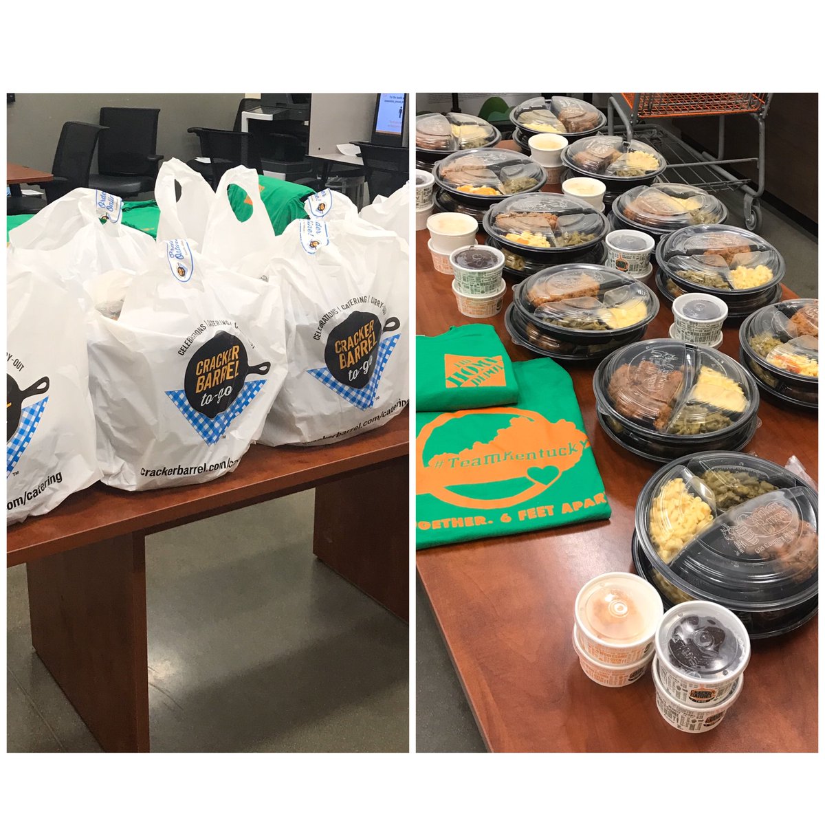 Pete Peterson (@eldredpeterson) on Twitter photo Team 2316 Giving back to their associates with lunch from Cracker Barrel and Team T-shirt for all!!!!! @thd_young <a href="/KevinZ_THD/">Kevin Zanewicz</a> <a href="/THDzsazsa/">Zsa Zsa Johnson 🧡</a> <a href="/MattTHD1/">Matt Webster</a> Team 2316 Giving back to their associates with lunch from Cracker Barrel and Team T-shirt for all!!!!! @thd_young <a href="/KevinZ_THD/">Kevin Zanewicz</a> <a href="/THDzsazsa/">Zsa Zsa Johnson 🧡</a> <a href="/MattTHD1/">Matt Webster</a>
