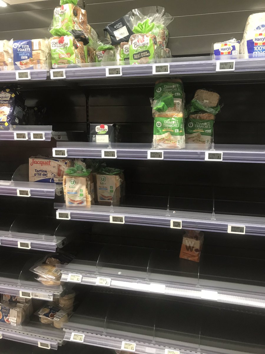 Pourquoi il reste que le bio dans la rayon pain de mie? Où est passé la demande sociétale?