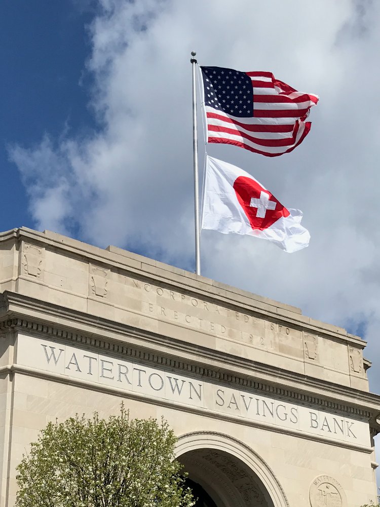 Thank you to all first responders during these unprecedented times! And thank you to our longtime WSB customer and friends at New England Flag and Banner for the special flag.