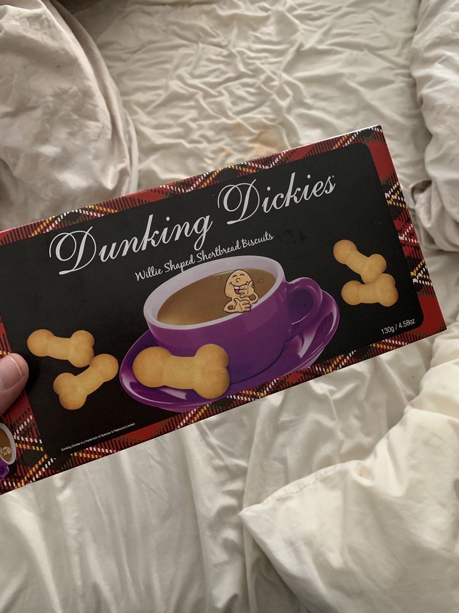 PaddyMcGuinness's tweet photo. Mrs put some biscuits on a plate for me. I was sat watching tele, happily munching away, until I seen the box! Lockdown turned to cockdown in our house! #leftanastytasteinthemouth #staysafe #stayhome #protectthenhs https://t.co/lyEdT5CBq7