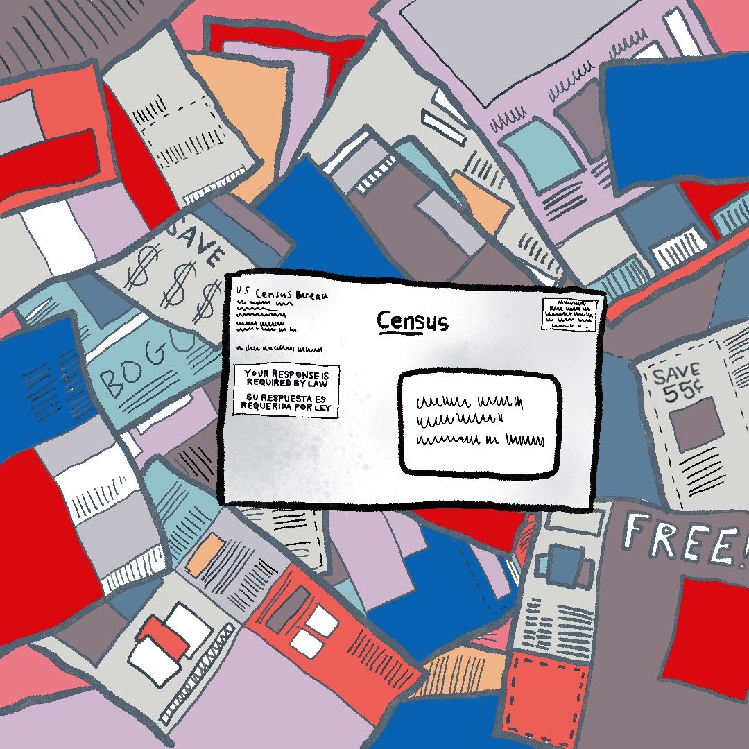 chattlibrary's tweet image. Junk mail comes all year long, but the #2020Census only happens once a decade! Don&apos;t forget to complete the Census either by mail or online this year. Your community is counting on it! #CountOnLibraries #ChattanoogaPublicLibrary