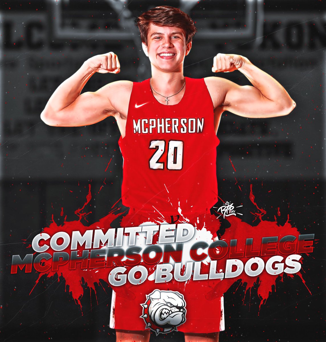 Carsonlambakis's tweet photo. COMMITTED! #GoBulldogs🐶🔴 https://t.co/NgvwUqh7cX