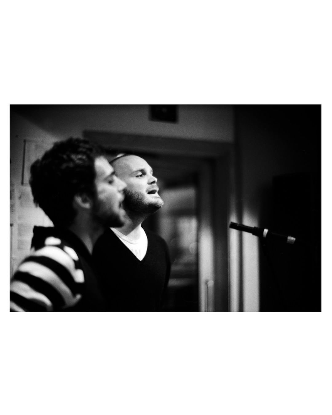 Coldplaying on X: Will Champion and Guy Berryman during a Viva La Vida  recording session at The Bakery in 2007