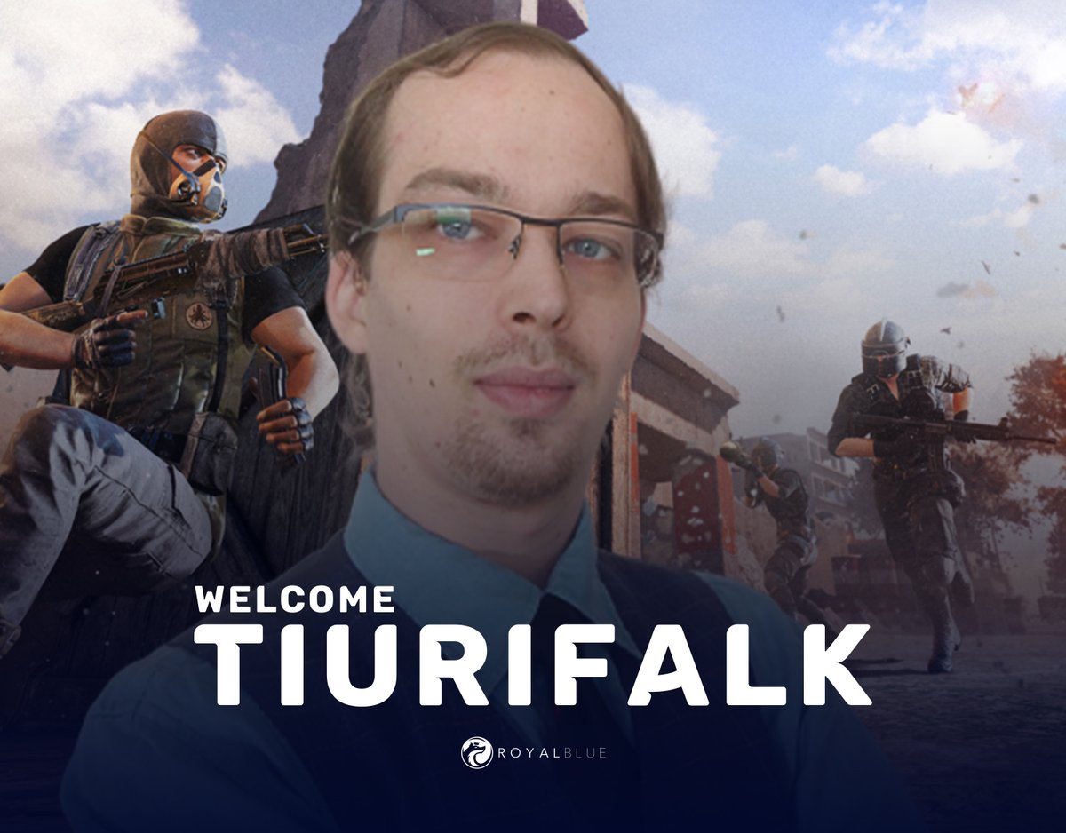 RoyalBlue_GG's tweet photo. We welcome a new streamer in our ranks 👏
@tiurifalk  joins the #wolvesinblue !

He is currently live with @kili1878 and #PUBG
📺 https://t.co/nkLJ6qQzGA

Show some love in the chat 💙
#Stream #Live #Twitch #Streamer https://t.co/qSuDf640Qt