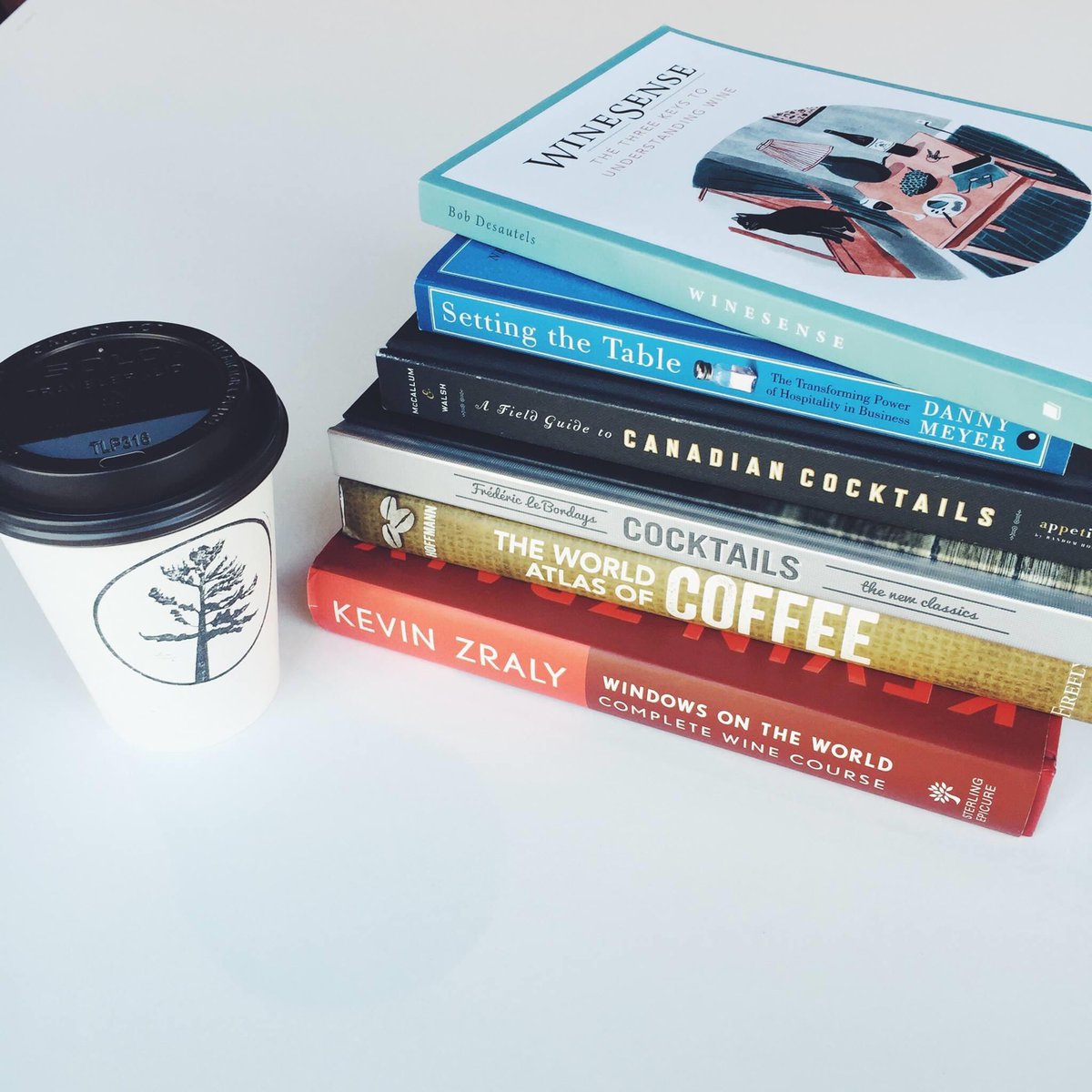 How are we keeping our minds sharp while we’re closed? By reading! So far we’ve enjoyed business books, our founder Bob's Wine Sense book and even some fictional books that take our minds off of things! 
We love that our neighbours at <a href="/Bookshelfnews/">The Bookshelf</a> offer free, speedy delivery!