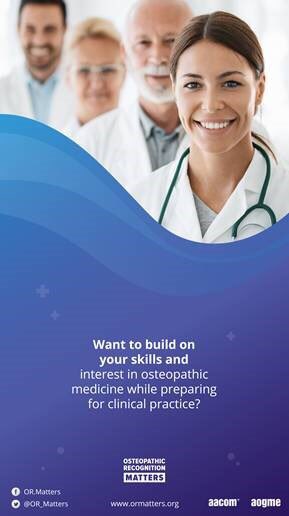 OR_Matters's tweet image. DYK? Osteopathic medicine provides all the benefits of modern medicine. Explore the added benefits that help each person achieve a high level of wellness and the role Osteopathic Recognition (OR) plays. Check out #ORMatters: ormatters.org/why-or-matters/ 

#AOGME #GME @acgme @NBOME