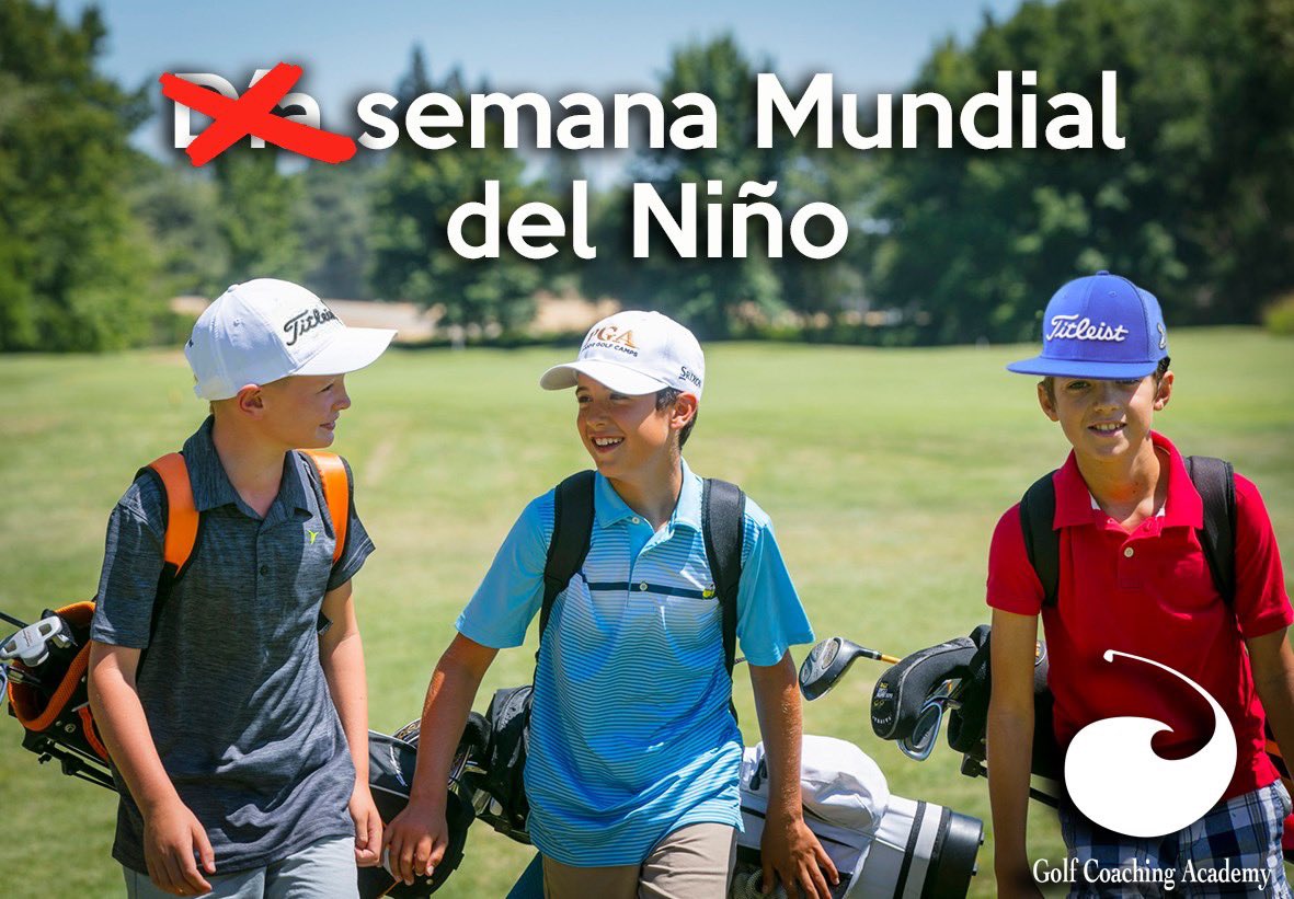Nosotros creemos que, esta vez, se merecen algo más que un sólo día.
¡Ánimo chic@s! Ya queda menos...
#GolfCoachingAcademy #SemanaMundialdelNiño