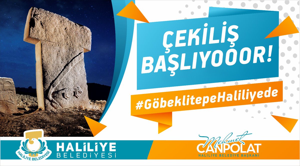 🎉🎊Çekiliş Başlıyor🎁✨

10 kişiye hem kitap seti hem de çocuklar için boyama seti hediye 📚 

Gönderimizin altına #GöbeklitepeHaliliyede yazarak beğendiğiniz Göbeklitepe fotoğrafını paylaşın, çekilişe katılmaya hak kazanın. 🤗📸🎥🎁📙📗

#GöbeklitepeHaliliyede