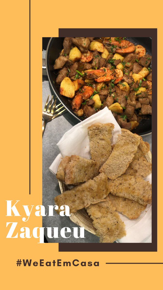 weeatmaputo's tweet photo. Primeiro takeover do #WeEATemCasa com a @kyarazaqueu no Instagram 🤩 https://t.co/DYBArDpucg