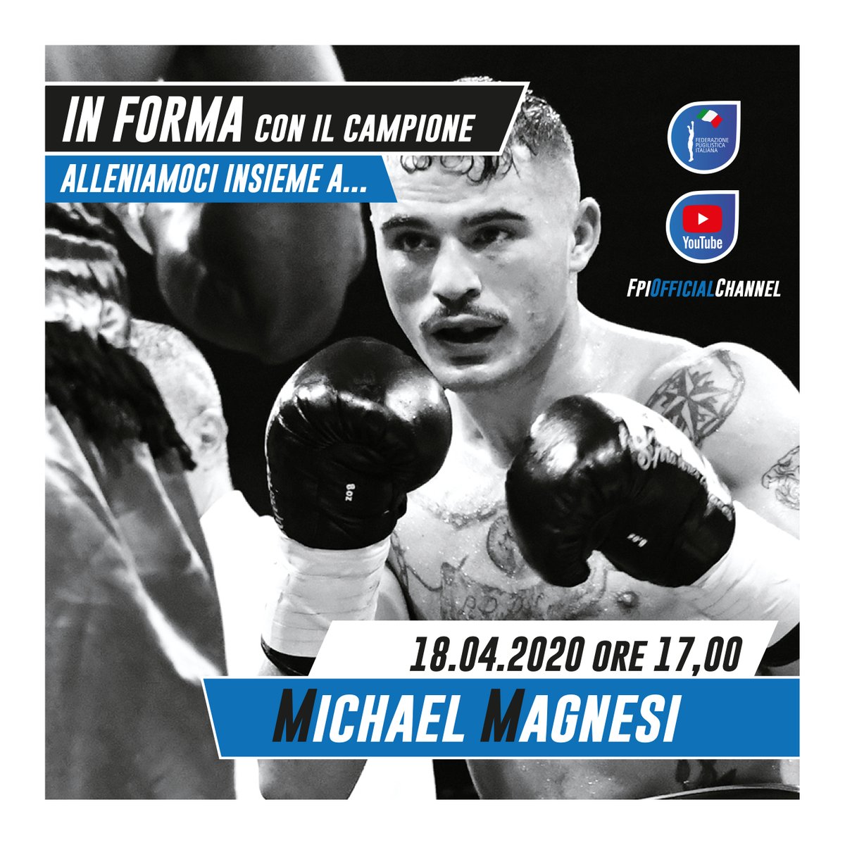 FPIBoxe's tweet photo. ๐ฅ๐๐ปโโ๏ธ io resto #InformaConlaBoxe
โก๏ธ Allenati con i Campioni ๐๐ปโโ๏ธ๐ฅ๐ฎ๐น
โก๏ธ Prossimo workout ๐๐ปโโ๏ธ๐ฅ Su Canale YouTube #FPIofficialChannel
๐ 18/4 H 17 @mich88z ๐ฎ๐น๐ฅ๐ฎ๐น
โก๏ธhttps://t.co/5xN5kHOBrQ https://t.co/Juy0XGJZNa
