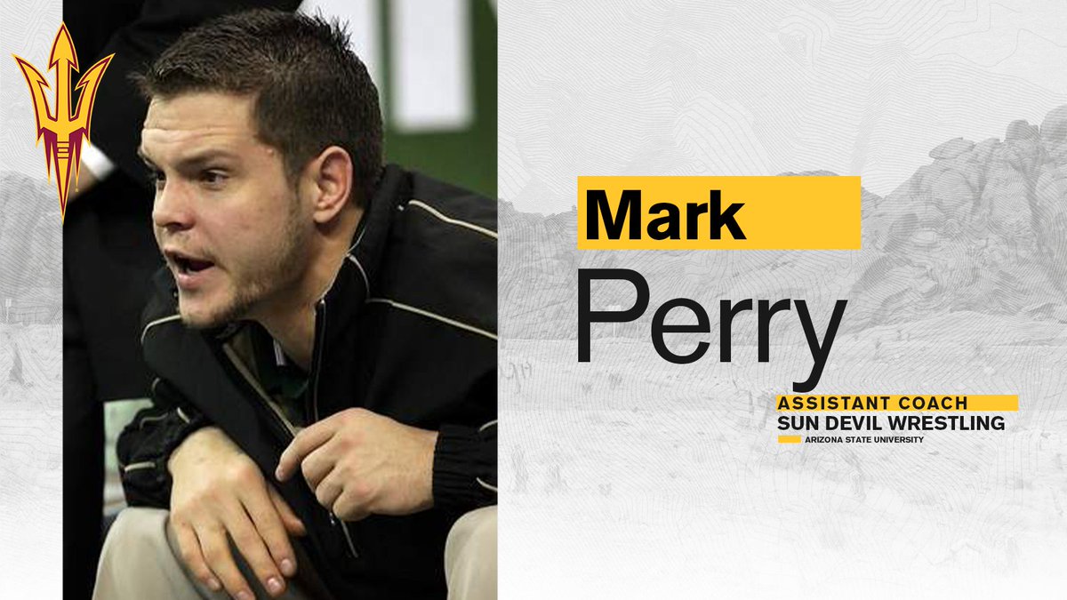 It's ᴏꜰꜰɪᴄɪᴀʟ!  Welcome two-time NCAA champ Mark Perry to the squad 😈 

Read more: thesundevils.com/news/2020/4/17…