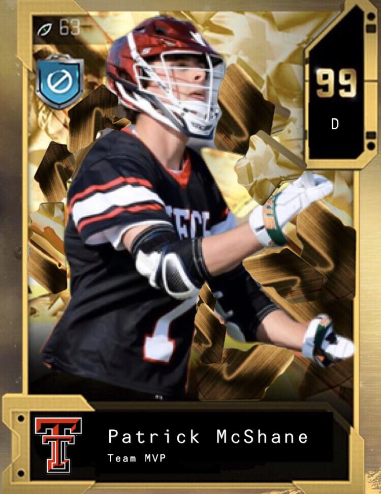 🚨Award #5🚨
Team MVP:
Patrick McShane🇮🇪 - Sophomore Defense

Notable Stats:
00 Raking
99 Running Unopposed
