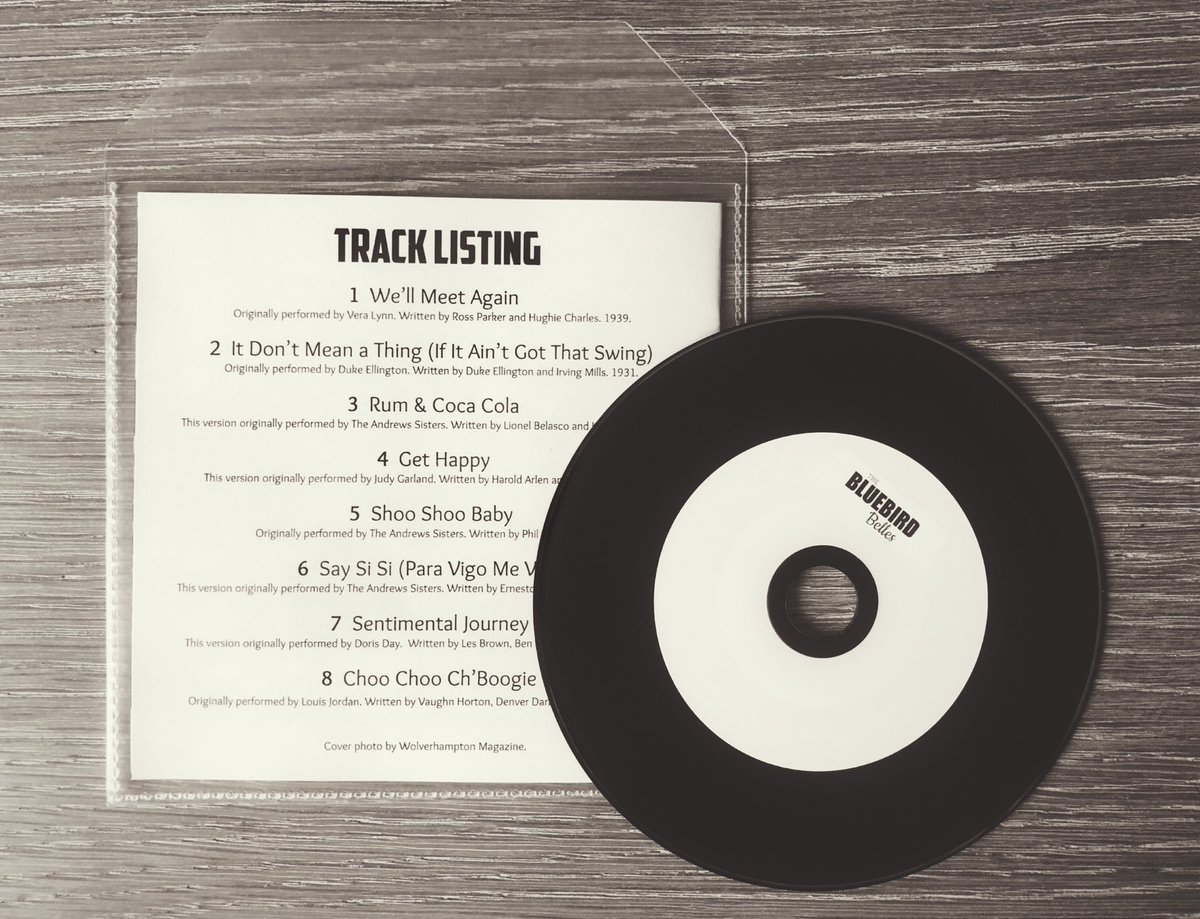 VE Day 75 is just three weeks away! ✌️

Although we're sad you won’t be able to hear us sing live at some of the wonderful events we were booked to perform at, you can still experience our classic 1940s harmonies by purchasing our ‘We’ll Meet Again’ CD 🇬🇧

paypal.me/thebluebirdbel…