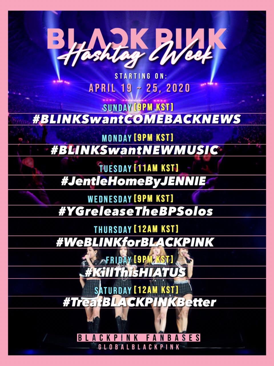 BLACKPINK BLINK UNION ️ on Twitter "This is our final BLACKPINK