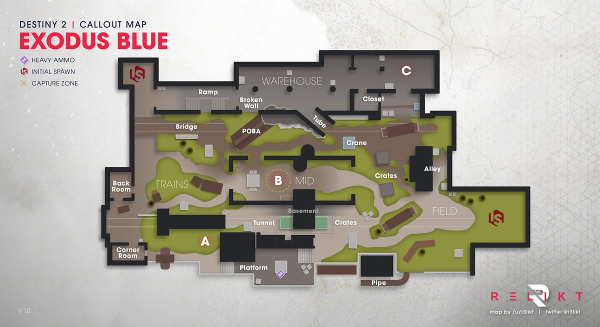 Destiny 2 Trials Map Today Relikt On Twitter: "Your Trials Map This Week Is Exodus Blue And Here Are  Your Callouts! To Everyone That Is Still Chasing That Flawless Title Good  Luck And Have Fun! You Need