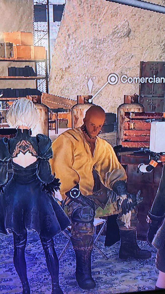 luisvilchez's tweet photo. @SquareEnix @NieRGame running Nier Automata Game of the Yorha edition on ps4 I’m having what I think are serious graphic issues... please see attached snapshots (game updated to v1.06). Are these graphics normal? In case not... could you provide me support to fix it? Thx https://t.co/Iia1GrTYfN