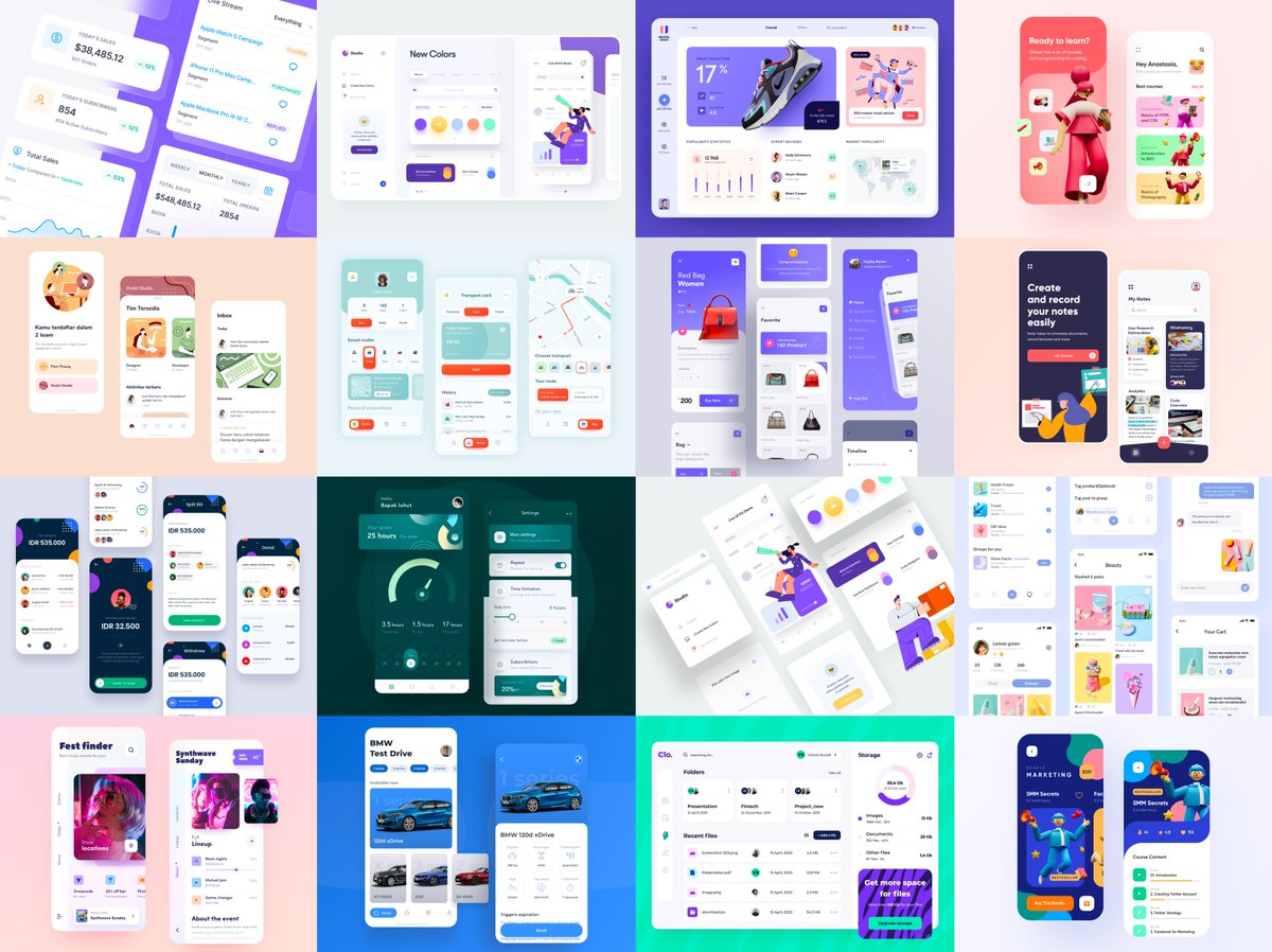 Had a quick look on the Dribbble front page today and there's definitely a certain style happening among most designers.Is there a name for it that I may have missed?