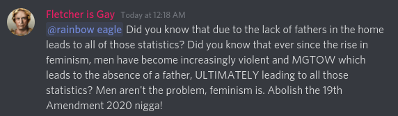 RedEagleExposed's tweet photo. Caesar is a mod in the Red Eagle Server. Here are some of his views. https://t.co/yAkzzirbbs