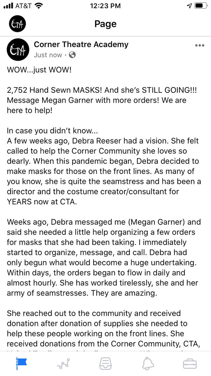 cornertheatre's tweet photo. Look at what our Corner community can do!!! So many more pictures to share that just won’t fit here! Check our Facebook page for all photos. Grateful to be a Corner Yellow Jacket and a part of CTA! #jacketpride https://t.co/mSeUJvhQpl