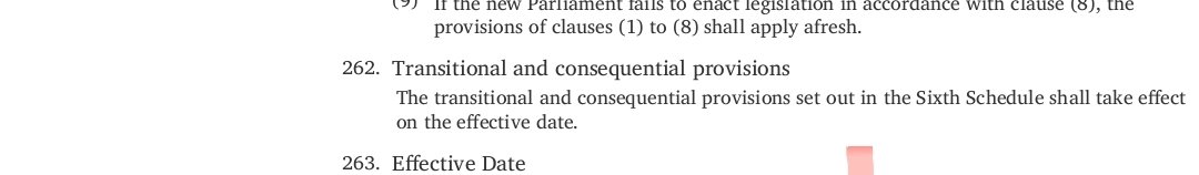 Every Constitution of Kenya since 1963 has always provided for Acts of Parliament, in force immediately before its promulgation, to continue being valid, albeit with the necessary modifications. This was was done Art. 262, CoK, 2010 & Sec. 7 of its Sixth Schedule.