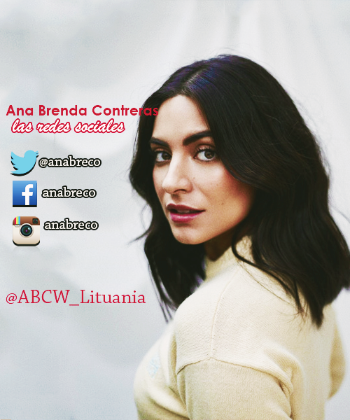 ABCW_Lituania's tweet photo. No olvidęn siguen nuestra @anabreco en las redes sociales RT https://t.co/eT85tUPoM9