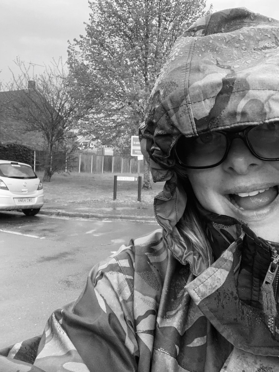 Bex3891's tweet photo. Maybe I’ll try to get up early like some of the team then maybe I won’t have to be using my Glasto waterproof during the marathon! At least it’s been of use this year! @TPSPeople #TPSLove ps: thanks for all the sponsors so far! https://t.co/BpcyXJ5TU8