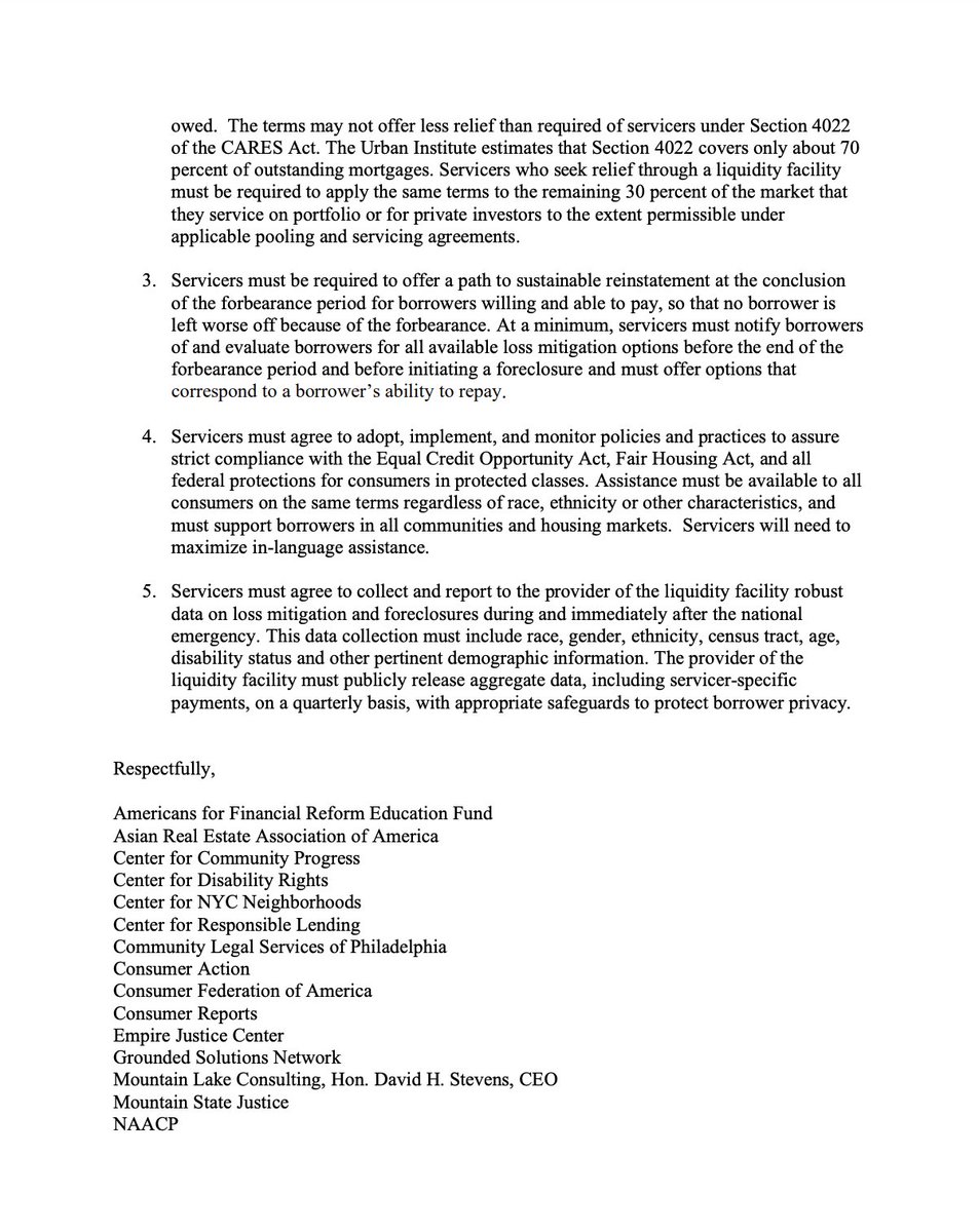 Screenshot of page 3 of the letter. The full text is linked in the original tweet.