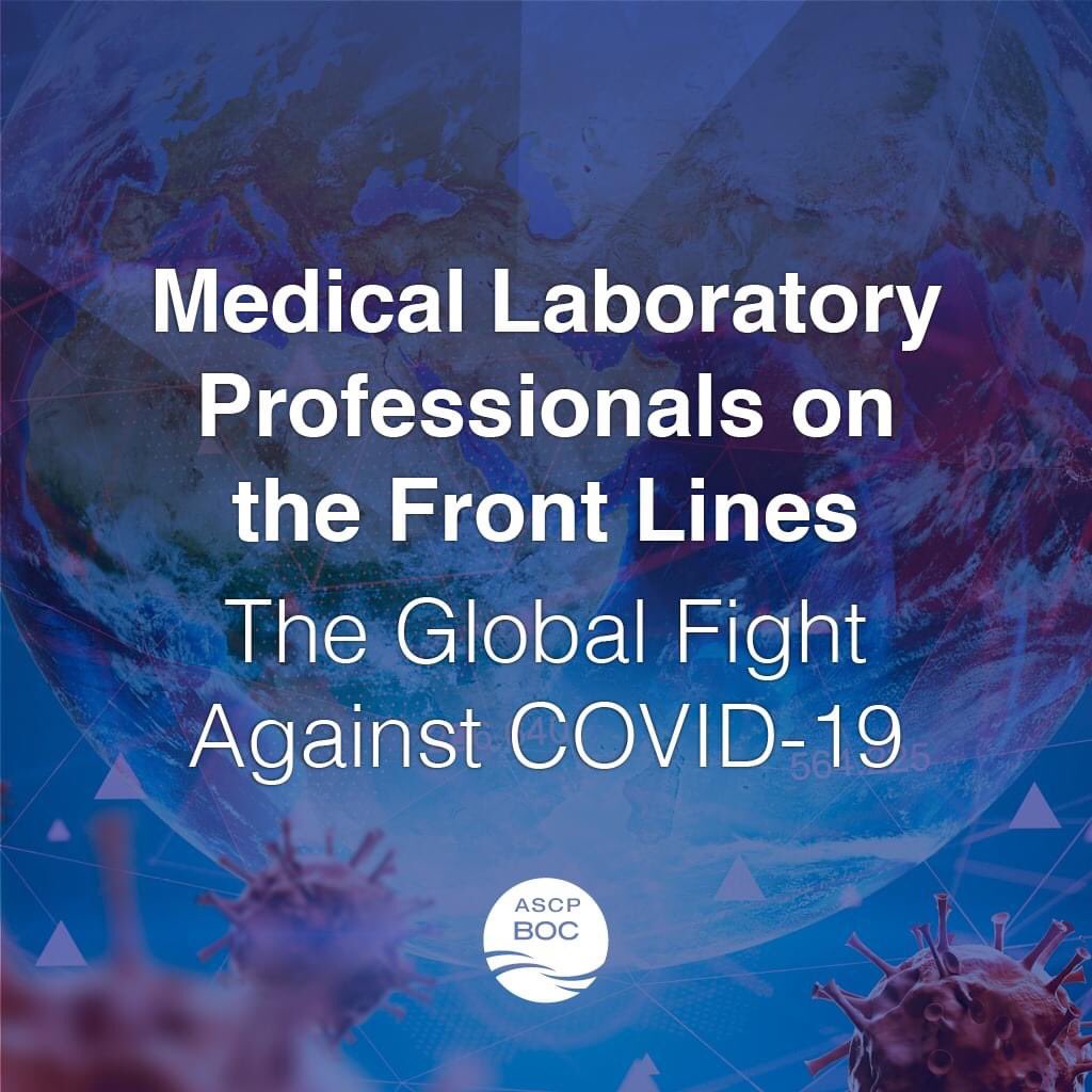 KGolabMLS's tweet photo. The @ASCP_Chicago BOC is working to highlight the crucial work being performed by #laboratoryscientists during the pandemic make sure to check out their Facebook page for more details and photos! #NMLPW2020 #virtuallabweek https://t.co/7daZal7GHE