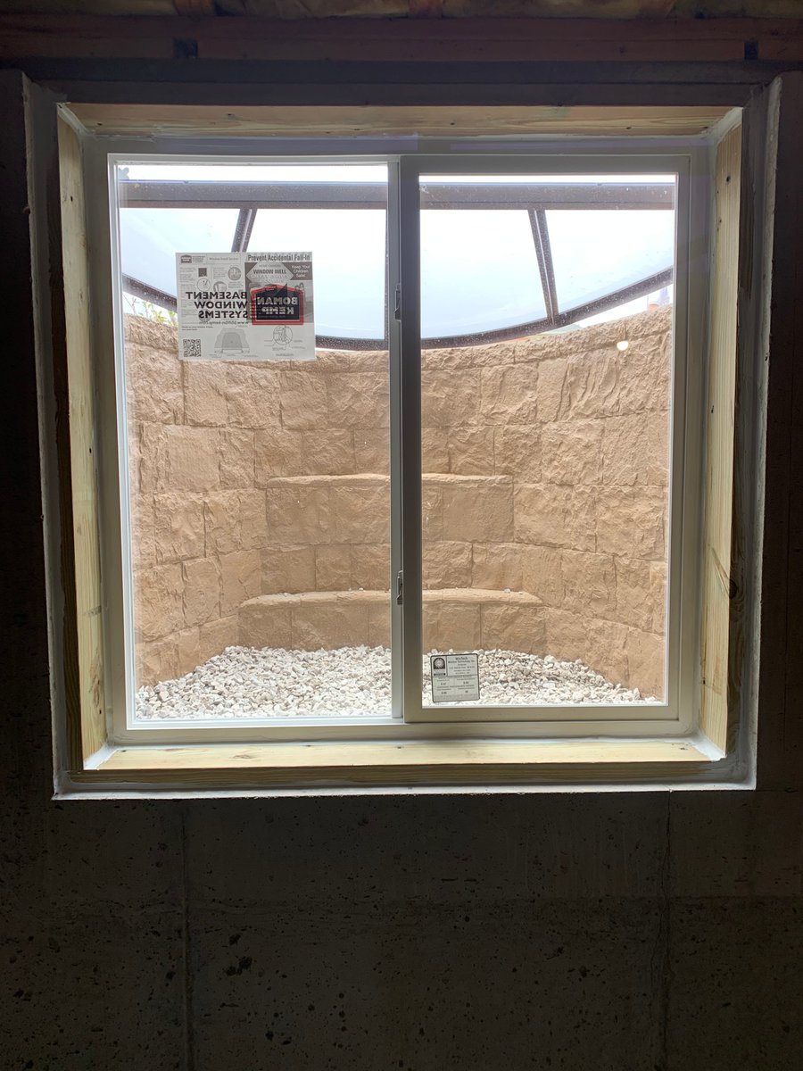 AquaLockIt's tweet photo. #Egress Window Installed!  Increase home value, safety, and lighting! #waterproofing https://t.co/bFAjGny95l https://t.co/9yywYN7WXz