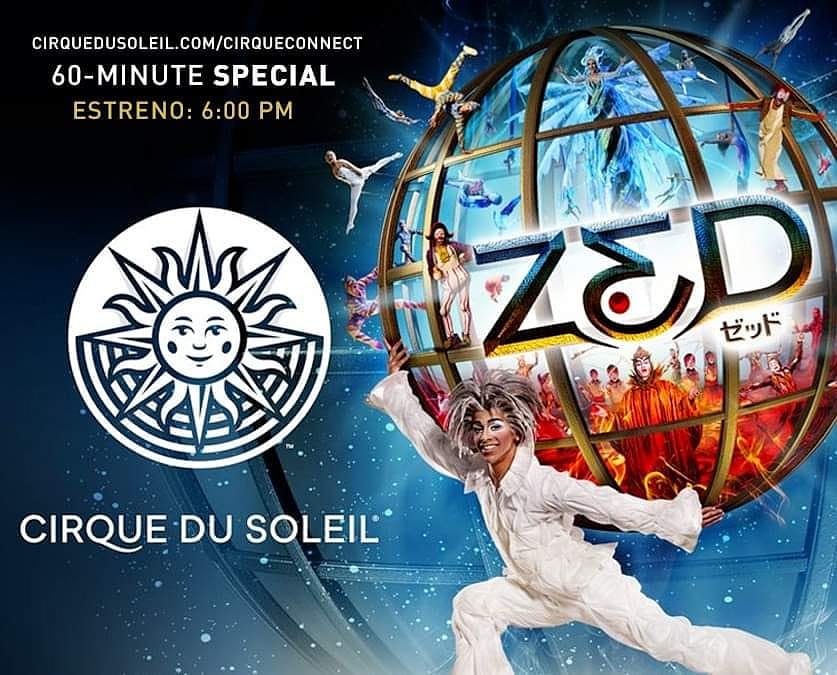 SDConcertsGT's tweet photo. @cirquedusoleil presenta HOY (desde las 6:00 pm) su nuevo especial gratuito de 60 minutos #CirqueConnect 🙌🎪 ¿Estás listo para la función? 😎 #QuédateEnCasa
 
Link: https://t.co/QwPO268U4Y https://t.co/yvCd2MJybA