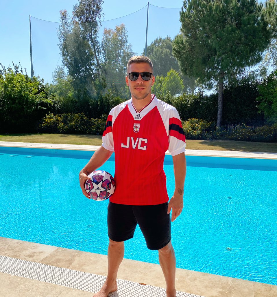 Lukas Podolski Com Isolation Got Me Feelin Like Ianwright0 Arsenal Arsenal Adidas