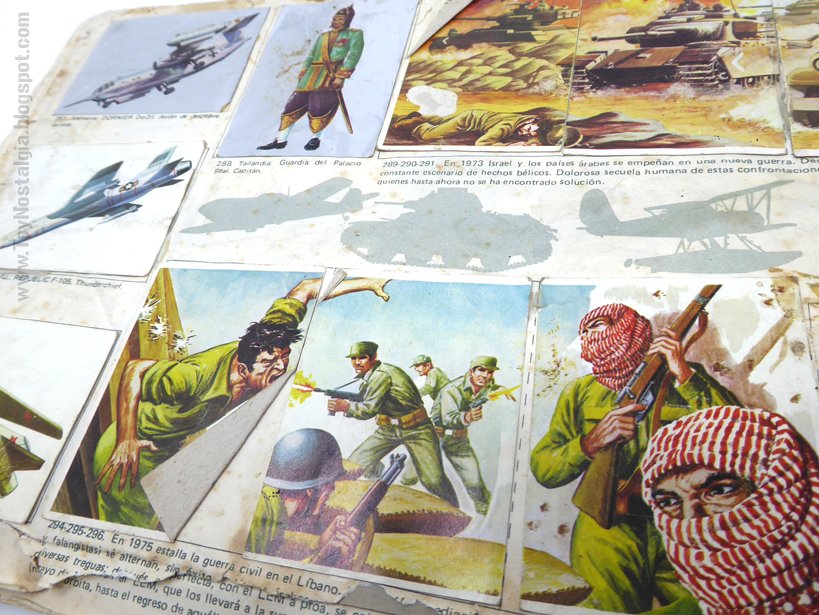 Toynostalgia's tweet photo. Álbum "Hechos y Soldados del S.XX" (Argentina c. 1980)
Guerra civil del Líbano
#figus #cromos #tradingcards #stickers #fichus #figuritas #War #worldwar2 #WW2 #guerra #GuerraCivil https://t.co/09lfcZXVdq