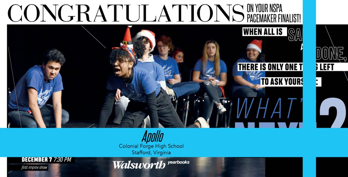 yearbookforever's tweet photo. We are so proud of all our Pacemaker finalists. Congratulations, Colonial Forge! https://t.co/mUvALDFKBa