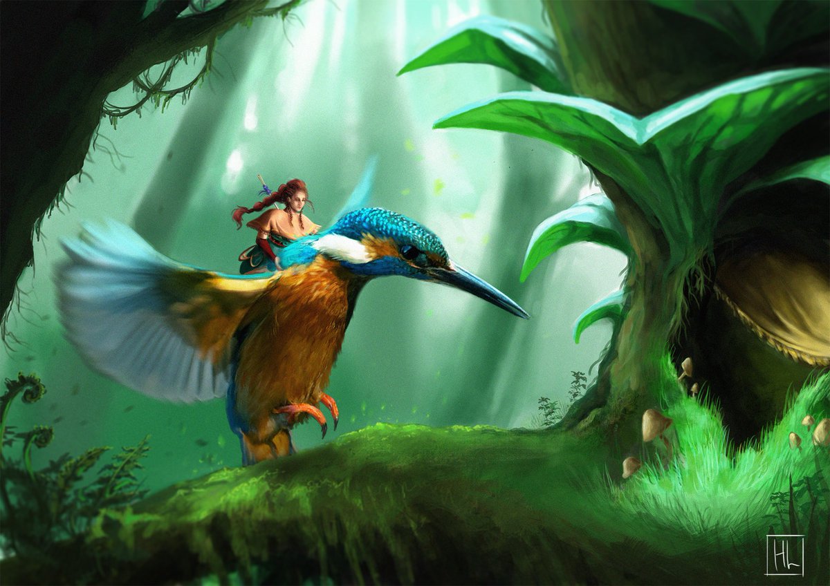 ocean_atoms's tweet photo. Finished my little project of re-creating Thumbelina for the Artstation ArtJAM🎨🖌️I would love to play her in a platformer game!  @ArtStationHQ #conceptart #digitalpainting #characterdesign #thumbelina #gameart #artstation #onceuponatimejam https://t.co/KziCqRkGP0