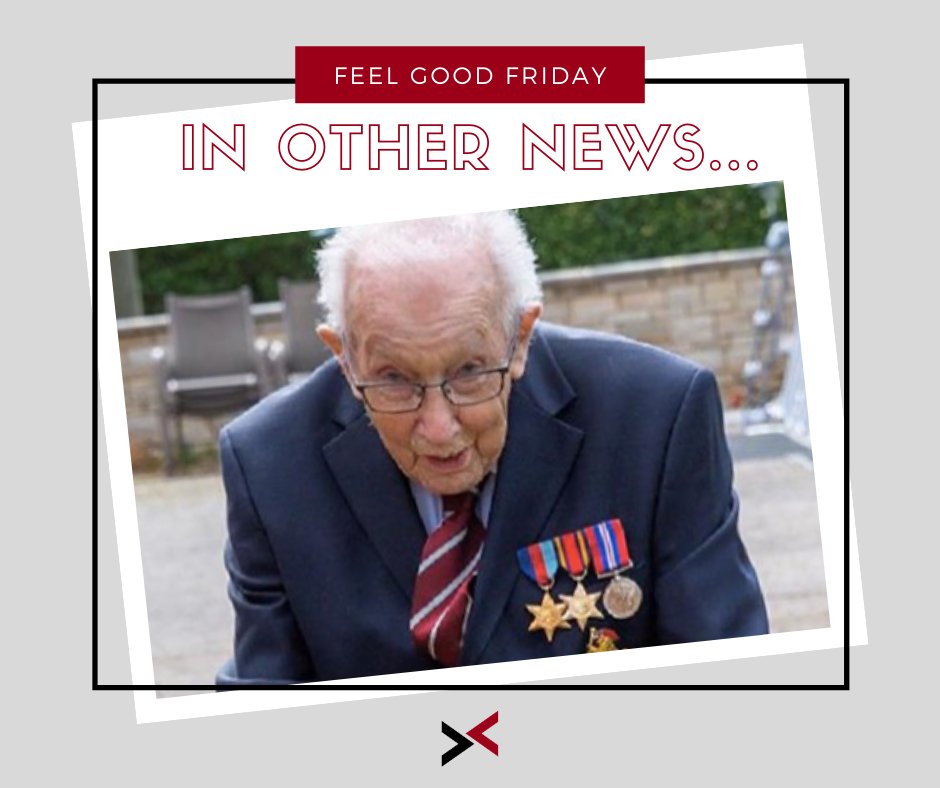 #FeelGoodFriday: We saw this and wanted to share. A 99-Year-Old WWII Veteran raised $3.3 million for hospital workers simply by walking laps of his garden. How cool is that? 😀

Read the full article here: ow.ly/B92350zg3wi