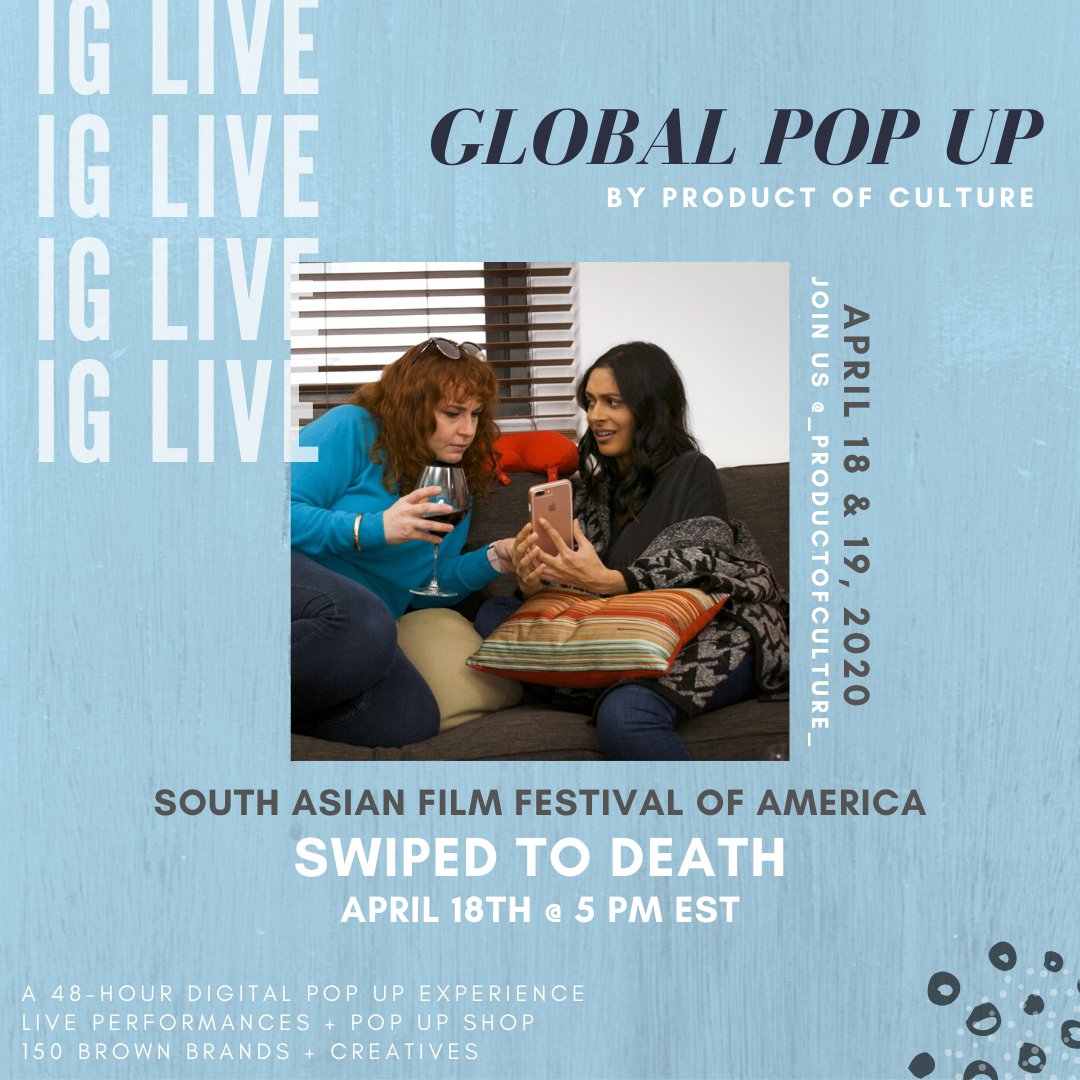 swipedtodeath's tweet image. Our friends at #ProductOfCulture will be screening 2 of our new episodes tomorrow at 5pm EST on IGTV! We&apos;re so excited to be part of their 48hr Global Digital Pop Up this weekend. #supportindiefilm 

Join the party on Instagram live: instagram.com/_productofcult…
