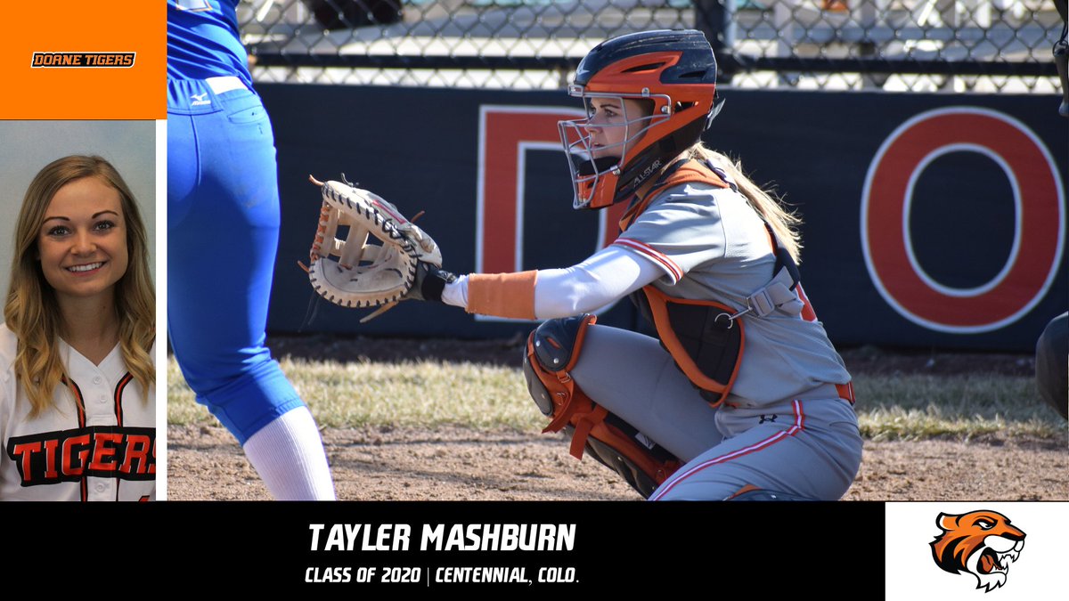 DoaneAthletics's tweet photo. Next up are Tayler Mashburn, Ashley Meyer, and Jordyn Stearns. Good luck to all six seniors and thank you! https://t.co/dBRYd9yl4z