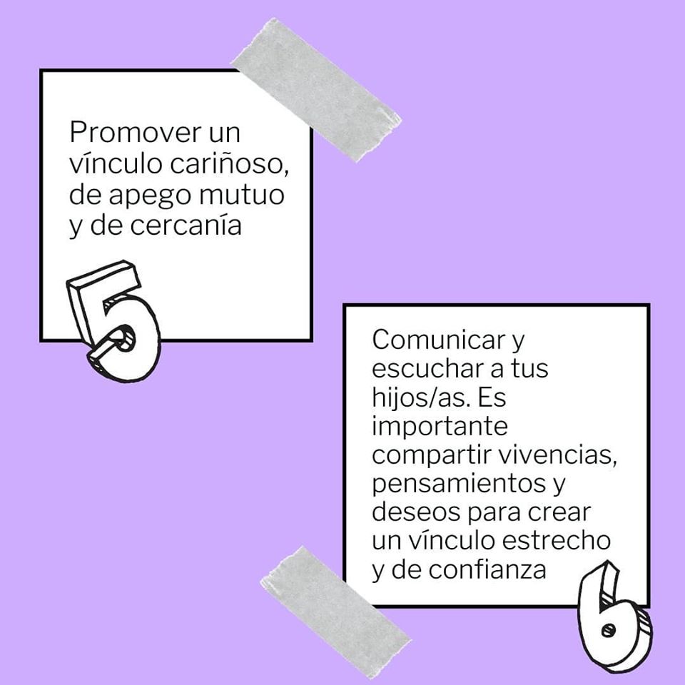 HpvAcademia's tweet photo. (2/2) Les dejamos algunos ejemplos de cómo apoyar el desarrollo de niños y niñas.
.

#saludmental #mentalhealth #positiveparenting #crianzarespetuosa #crianzapositiva #niños #crianza #children #parenting #parentalidadpositiva #school #escuela #cuarentena #covid19 https://t.co/c9m1XqVXhc