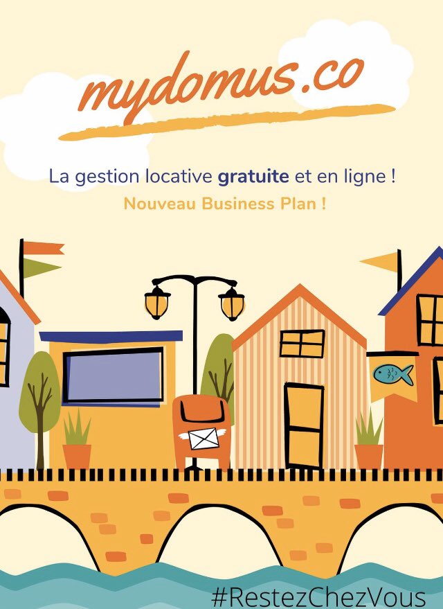 mydomus's tweet photo. Mydomus passe en mode gratuit ! 🤩
Le seul outil de gestion complet et gratuit ! 👨‍💻
Mydomus se réinvente chaque jour pour vous faciliter votre gestion ! 😎

Ne sortez pas ! Restez chez vous ! #StayAtHome https://t.co/zpagPwUvN5