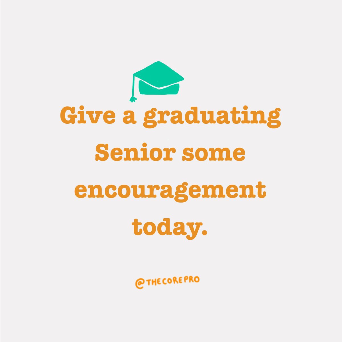 thecorepro's tweet image. #MoodBooster Moment of the day. 
#thecorepro #30daysofSEL #graduatingseniors