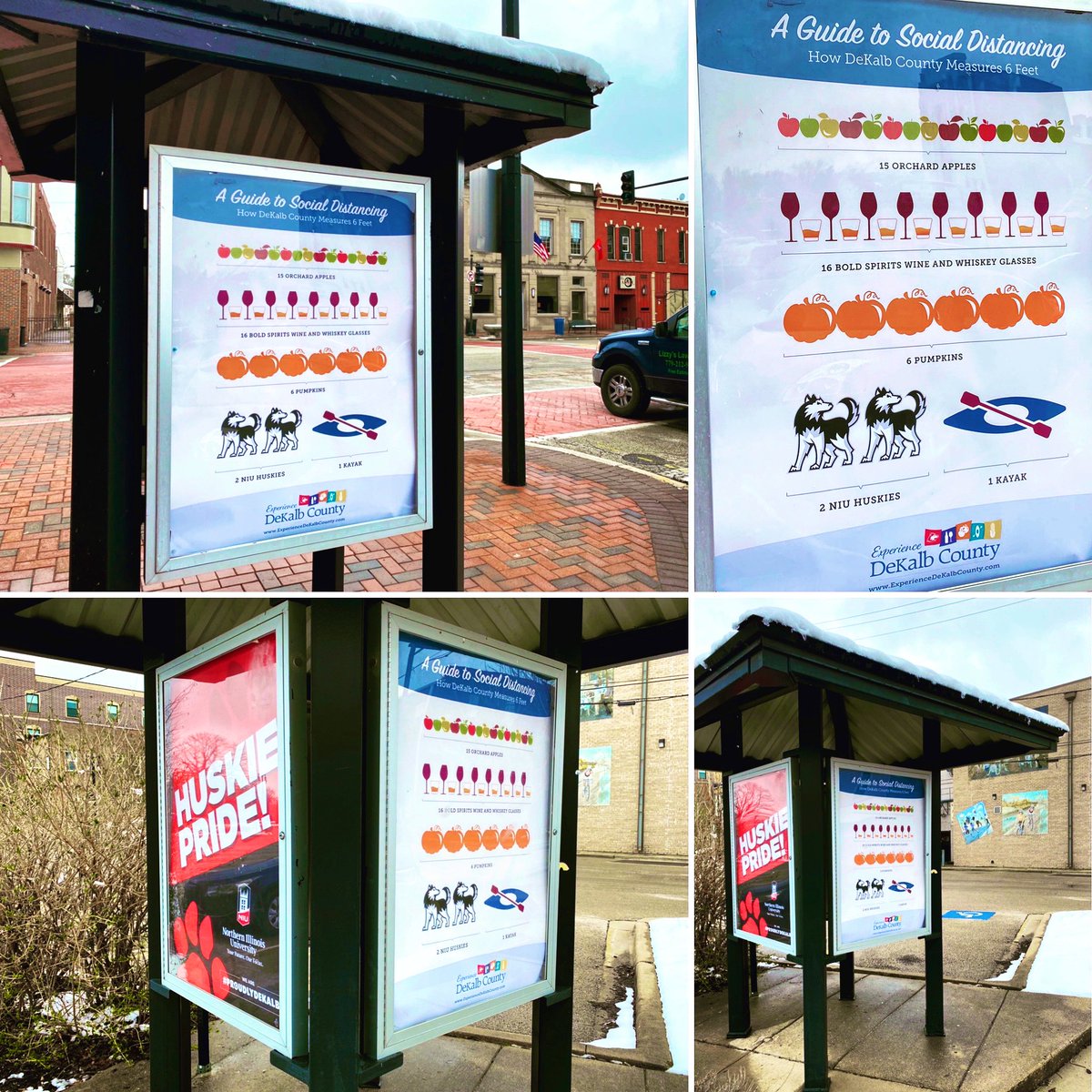 DeKalbCountyCVB's tweet image. So great to see our #SocialDistanacing guide posters on display in #DeKalbCounty communities. Let us know if you want to display a guide in your business. #ILoveLocal #OpenForBusiness #AllInIllinois #EnjoyIllinois
