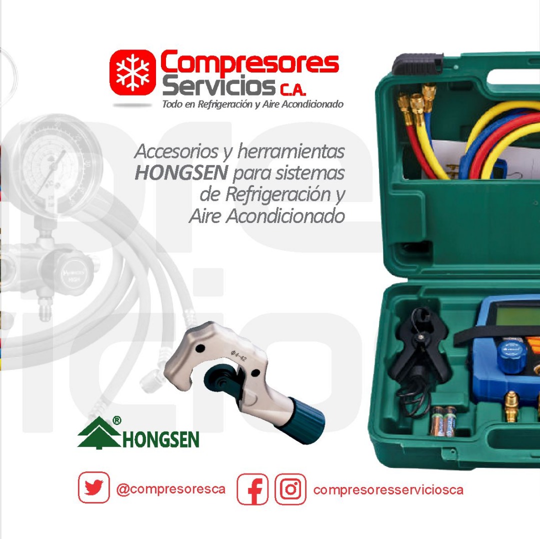 compresoresca's tweet photo. Visítanos en nuestra web https://t.co/DDvyhzEZrh.
.
#compresoresservicios #repuestos #herramientas #hongsen #Refrigeracion #aireacondicionado #manometro ##tecnicoenrefrigeracion
Recuerda estamos para servirte y asesorarte https://t.co/Z56rPuajR0