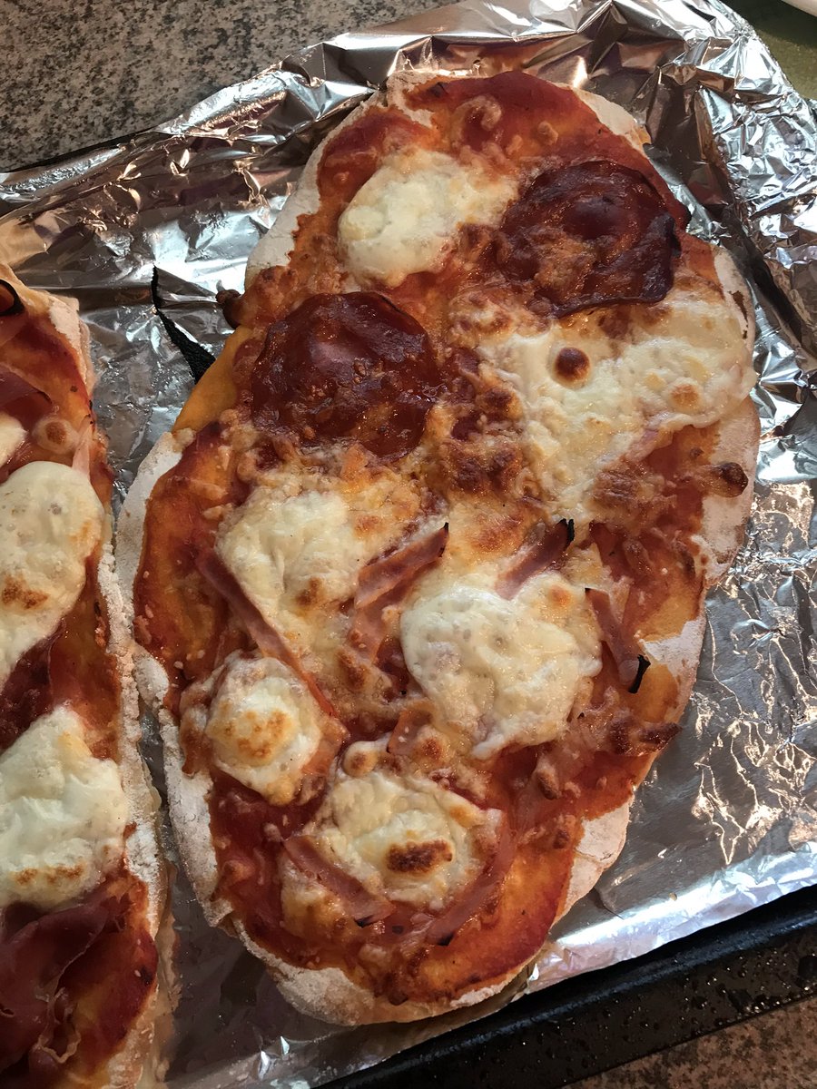 emmablodwyn's tweet photo. Homemade pizzas 🍕 thanks to @JohnTorode1 recipe #pizza #winner https://t.co/0s30HmZEVQ