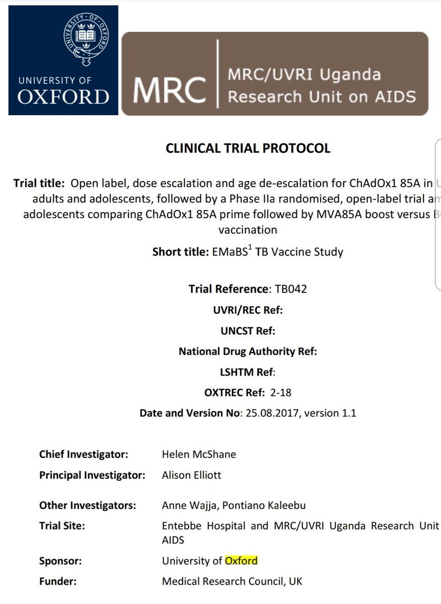  #HIV  #COVID19  #Vectors  #JennerInstitute  #Pirbright  #ChAdOx1  #MVA85A 