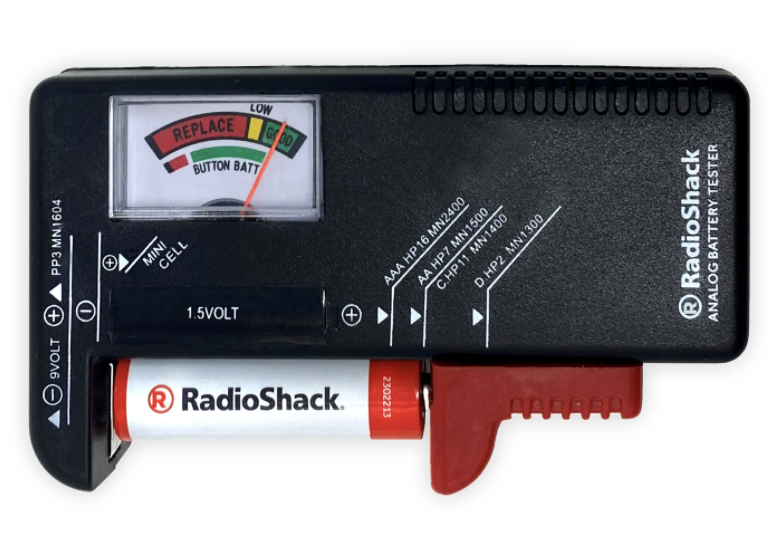 RadioShack on Twitter "NEW GeneralPurpose Battery Tester. https//t.co/9AvvnqykXR Introducing
